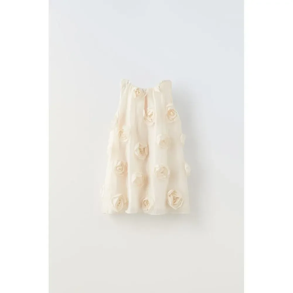 3D FLORAL DRESS